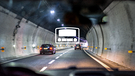 Autotunnel mir Radio-Symbol | Bild: colourbox.com; Montage: BR